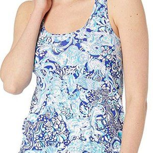 lilly pulitzer pajama Tank Royal Purple 60 animal